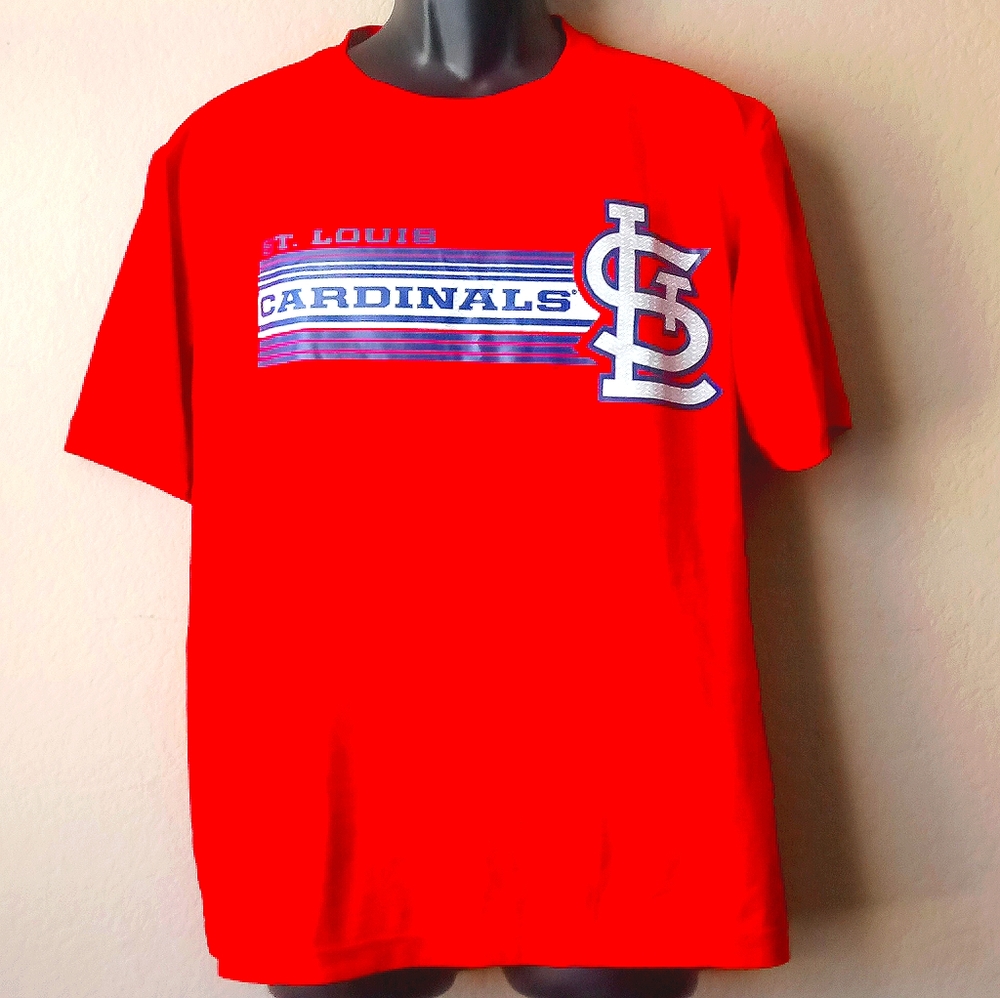 St. Louis red Cardinals Large team T-shirt